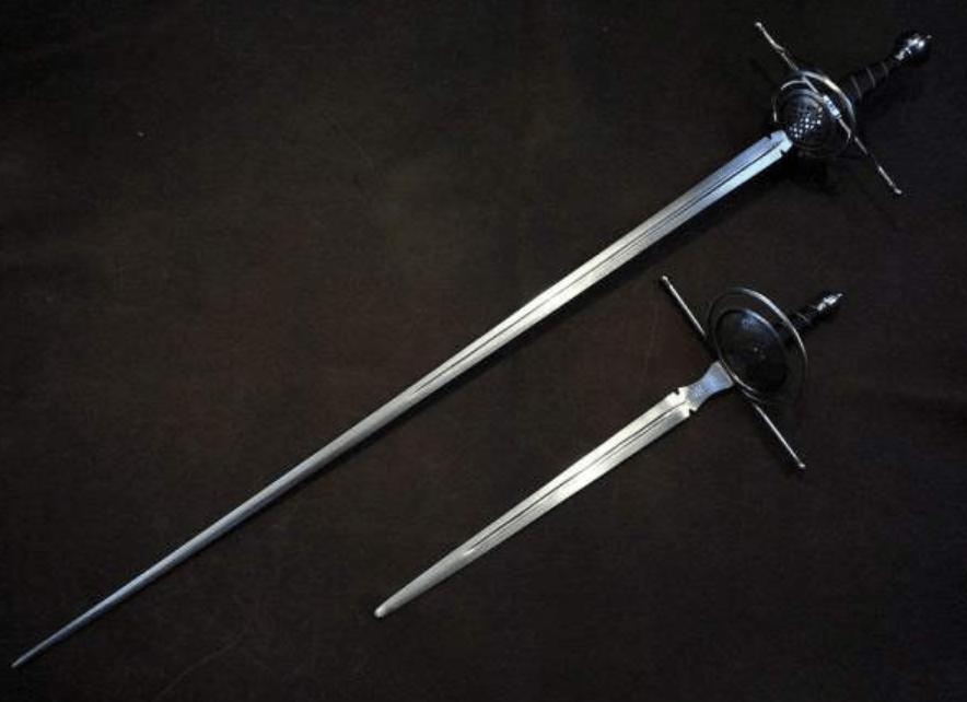 雁翎刀日本刀,双手长柄雁翎刀