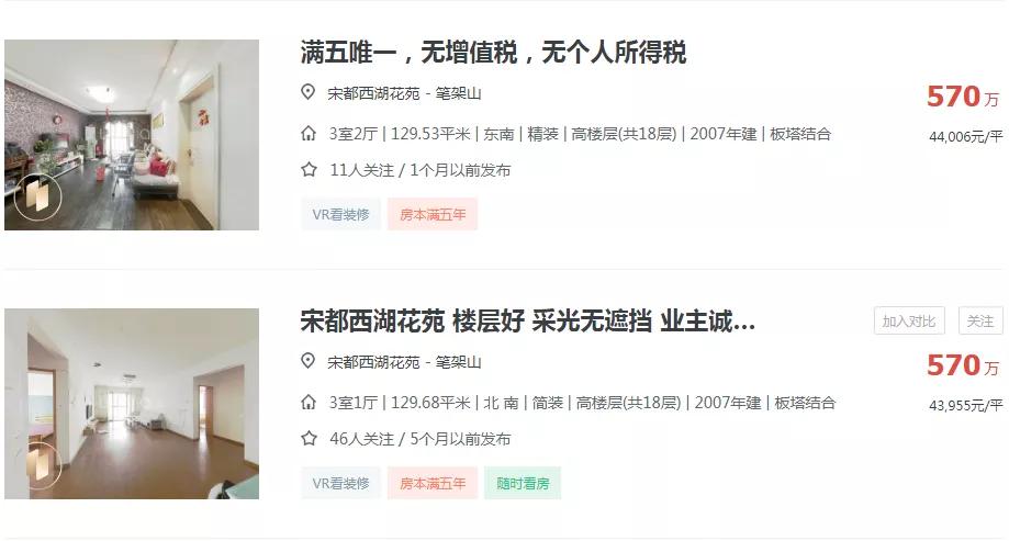 实探二手房,政务区栢悦公馆最新房价