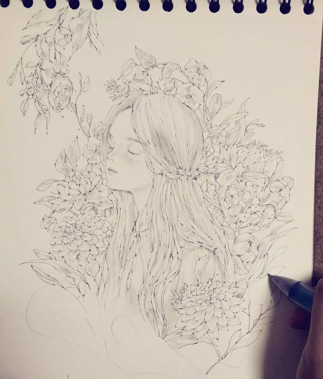 画风堪比宫崎骏,写实韩系画风画师