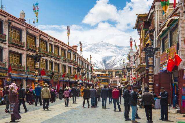 藏区的经幡,藏西秘境藏文