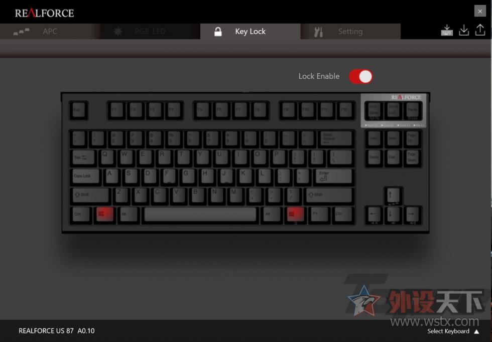 realforce燃风灰红,realforce燃风键盘