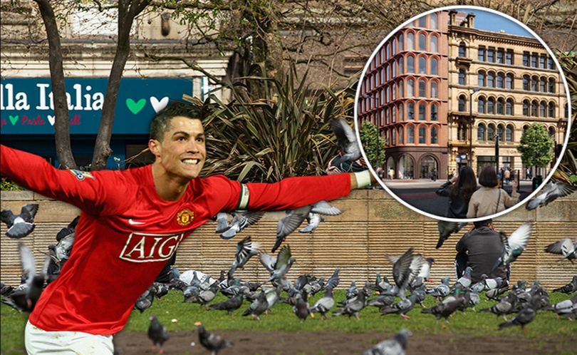 c罗回曼彻斯特宾馆,c罗5星级酒店内景