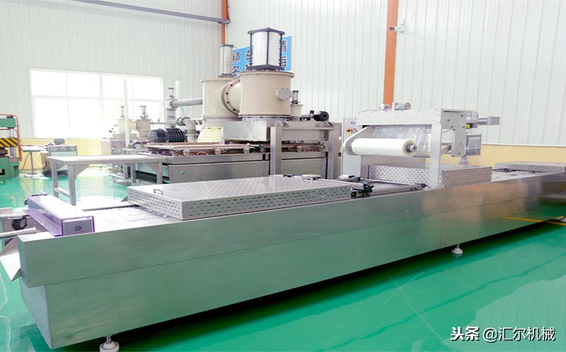 供应全自动连续拉伸膜真空包装机,榴莲全自动连续拉伸膜真空包装机