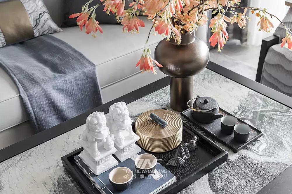 新中式装饰禅意,新中式陈设雕塑