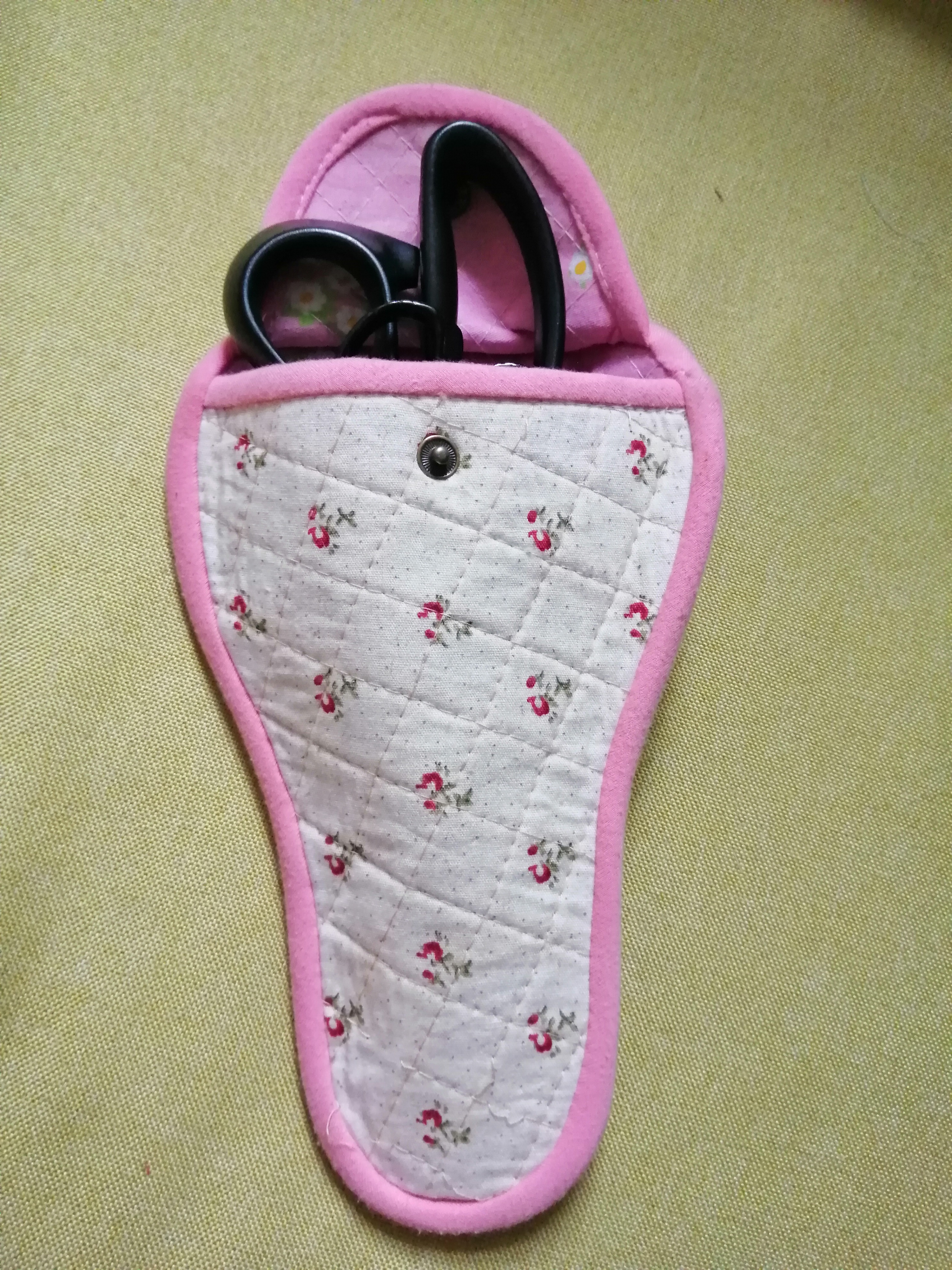 布艺收纳袋便携,布艺剪刀收纳包