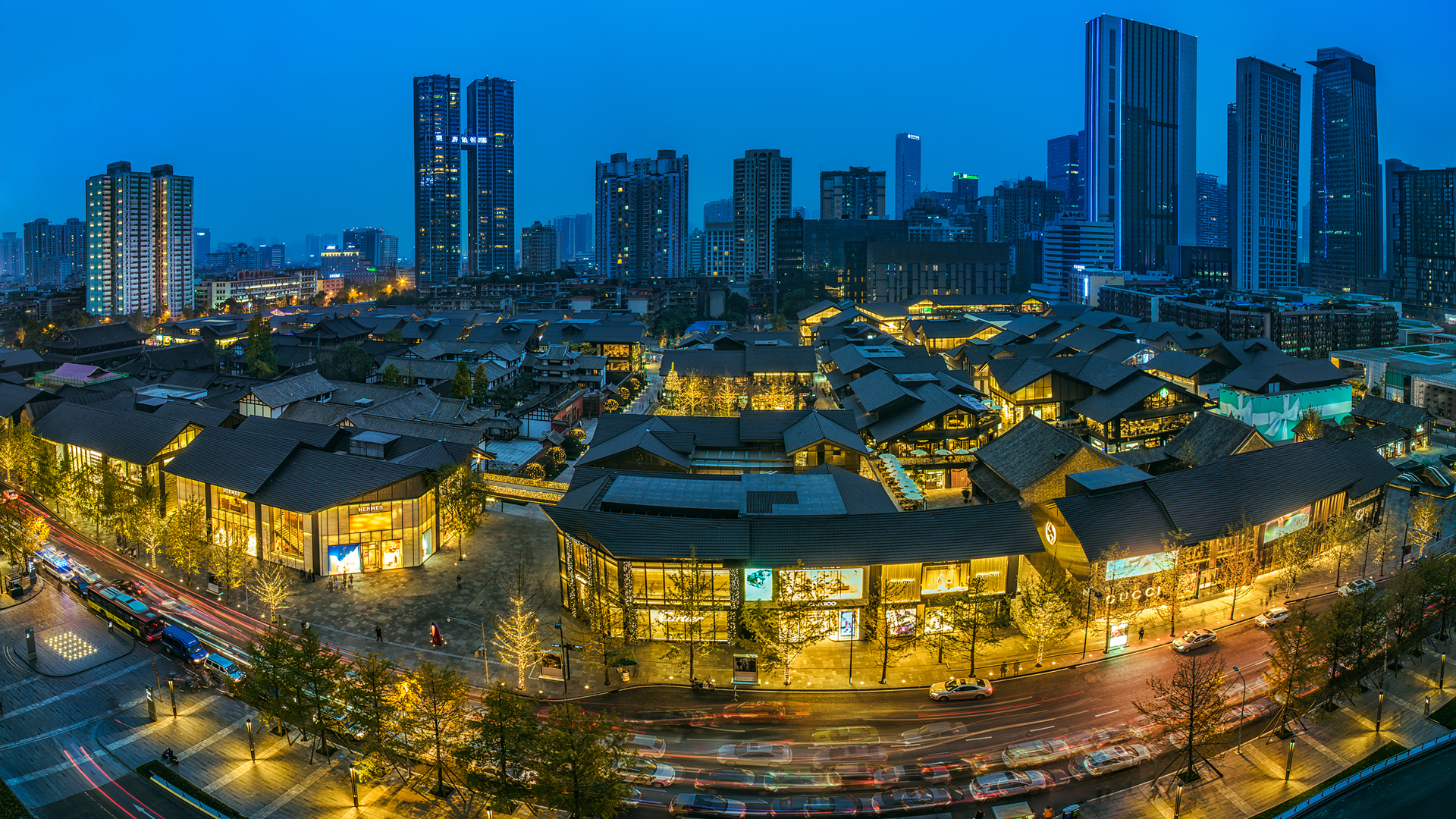 重庆弹子石老街和洪崖洞哪个好看,重庆洪崖洞vs成都宽窄巷子