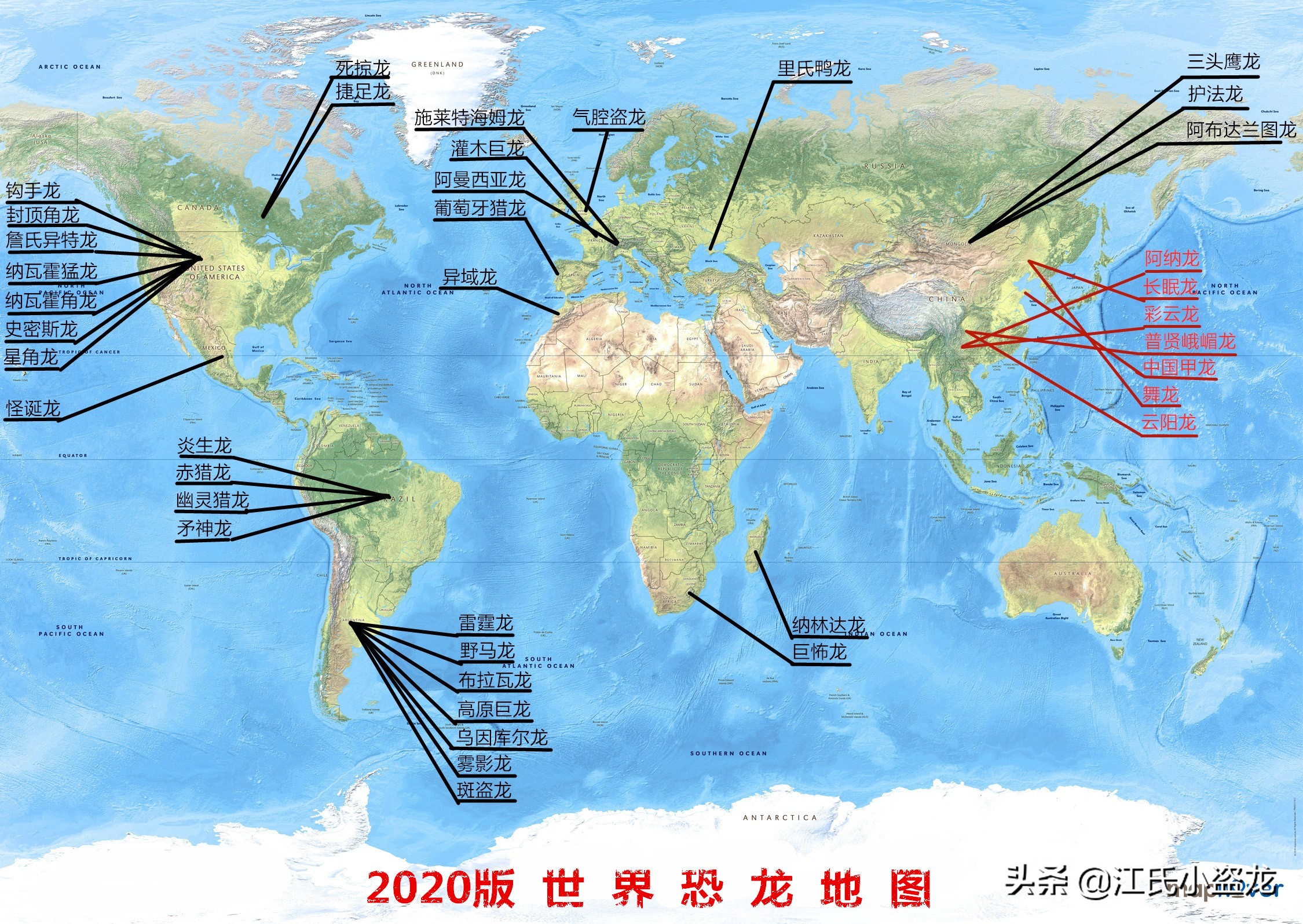 古生物时代有多少种恐龙,人类已经发现了多少恐龙种类