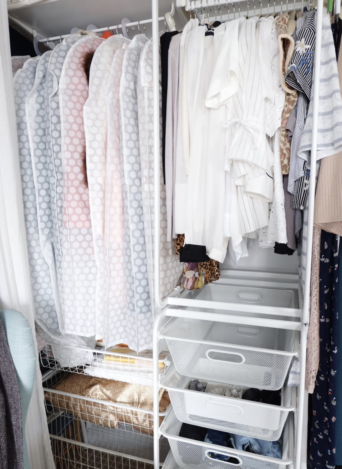 布衣柜收纳教程,一步到位衣柜收纳法