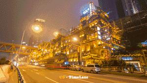 热腾腾麻辣火锅,8d魔幻山城重庆美食街