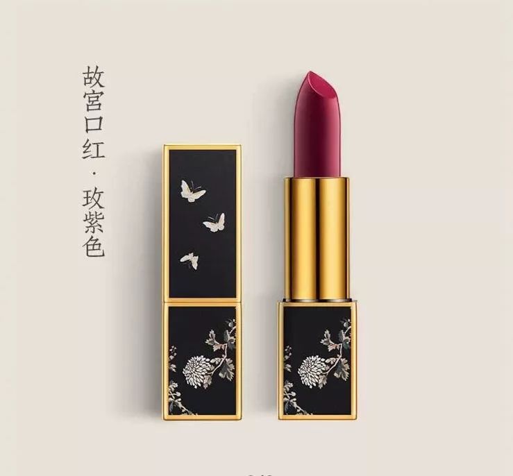 中国故宫口红国潮风彩妆,故宫口红传统气息