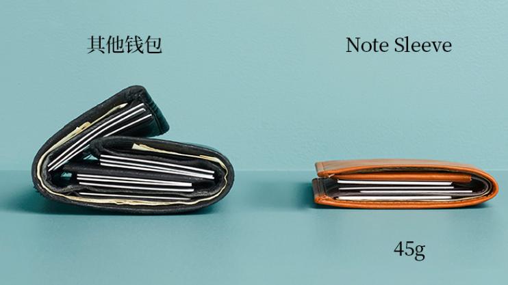 钱包中的冈本001，为移动支付设计的轻奢钱包，用它掏钱浪到飞起