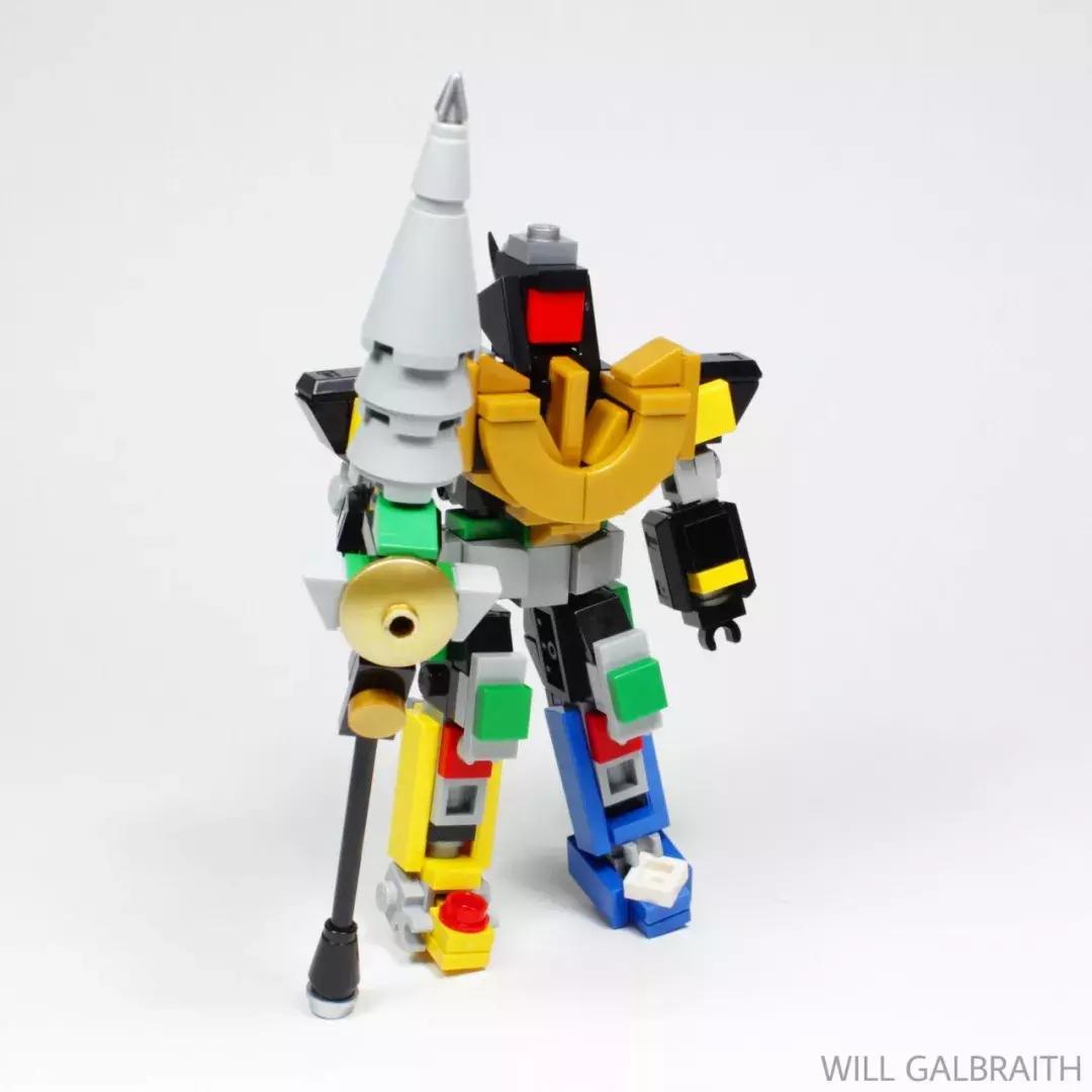 lego乐高moc作品欣赏迷你机甲系列,lego乐高小世界