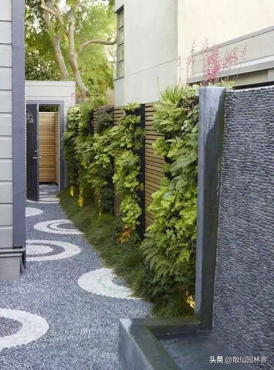 景观小院设计图片欣赏,小院入口景观设计图