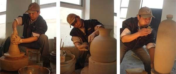 他的悬雕是站立的神奇「悬之又玄——徐初泽的悬雕瓷画」