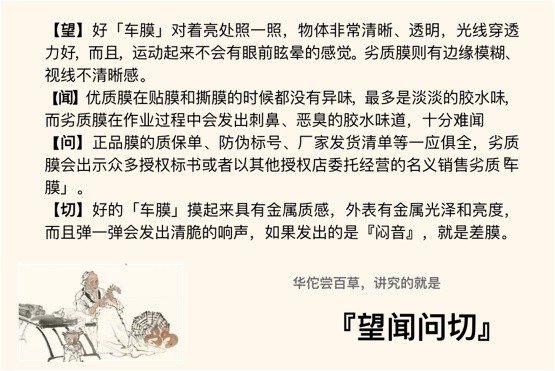 车膜知识大全集,车膜专业知识讲解