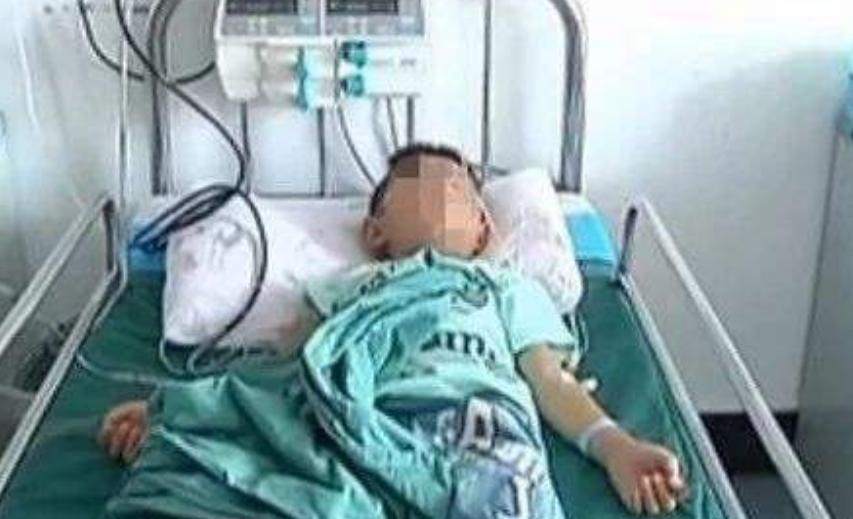 孩子挨打后晕倒了,孩子挨打后呕吐是什么原因