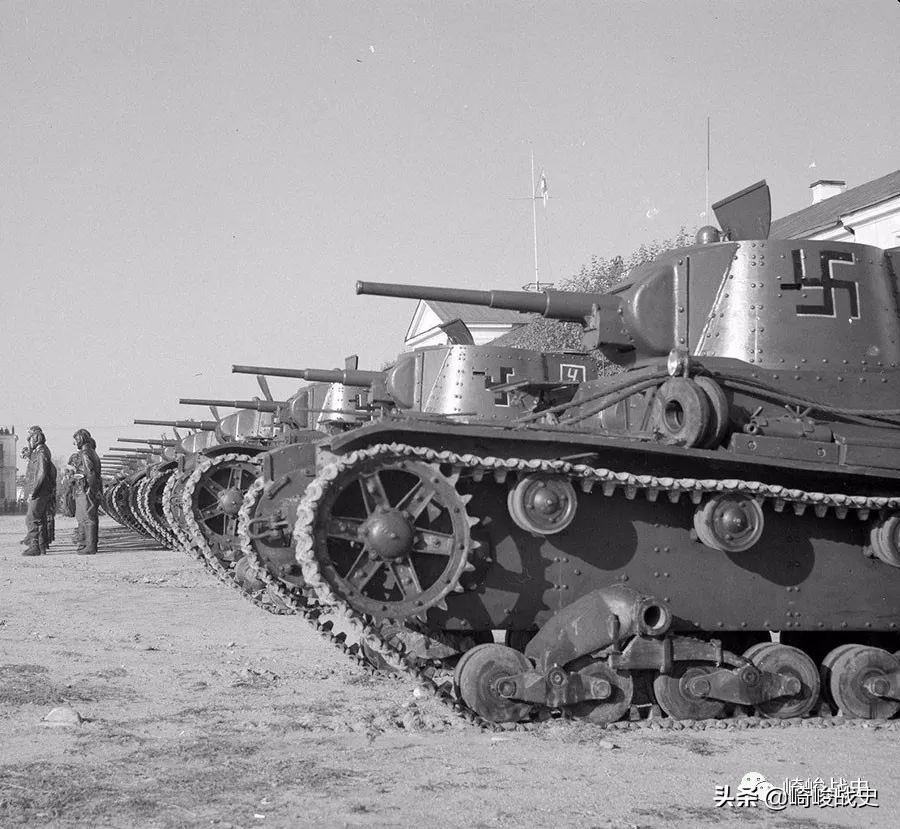 二战芬兰装甲兵:感谢运输大队长斯大林,给我们送来了坦克