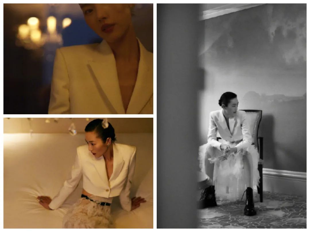 一件有质感的西装,一件白色西服配什么