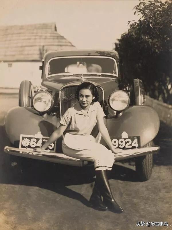 民国影后胡蝶年幼时期照片,民国头号美女胡蝶