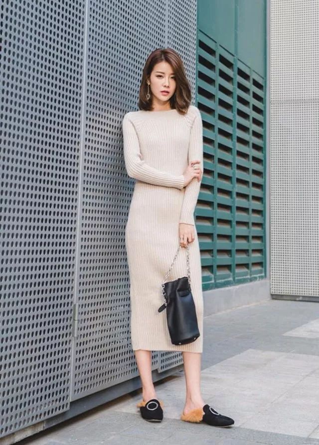 推荐又好看又不贵的裙子,休闲裙子秋冬洋气时髦裙子
