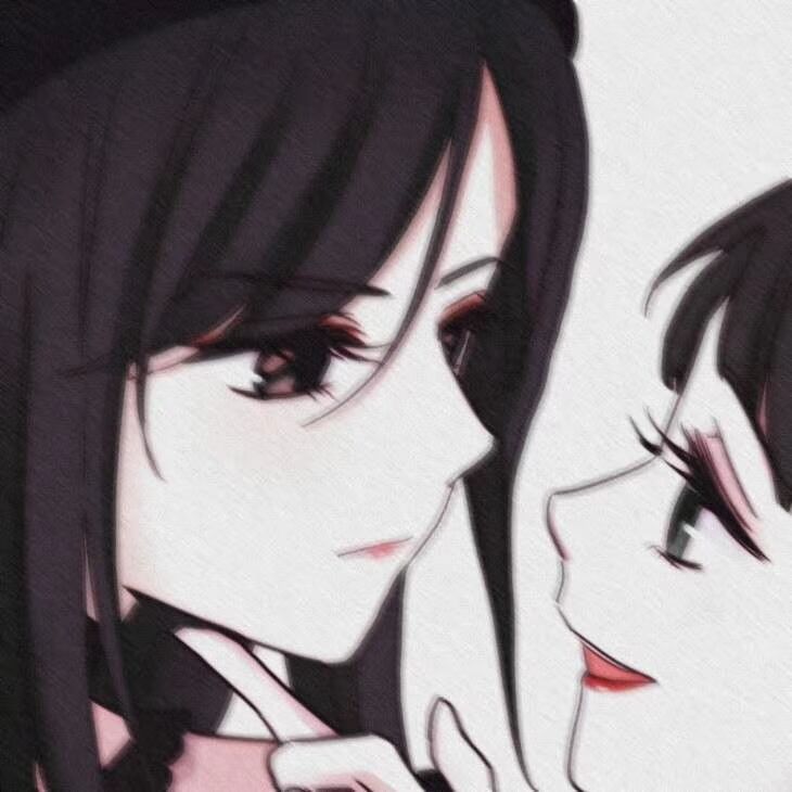 最新动漫姐妹头像一左一右,适合两个特别好的姐妹的动漫头像