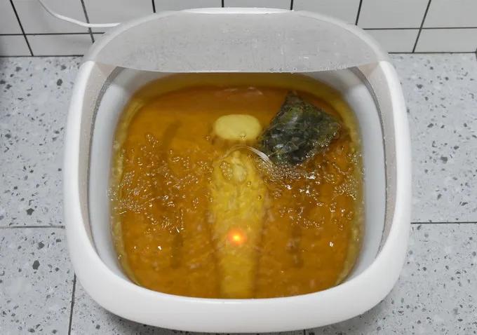 足浴盆自动加热可折叠,可加热折叠足浴盆