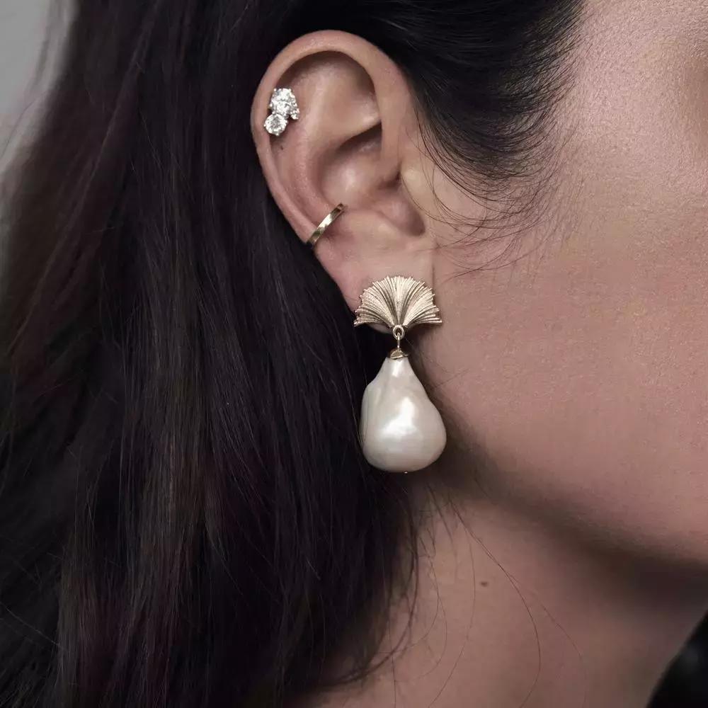 冬日系高级耳环简单,选适合自己的耳环