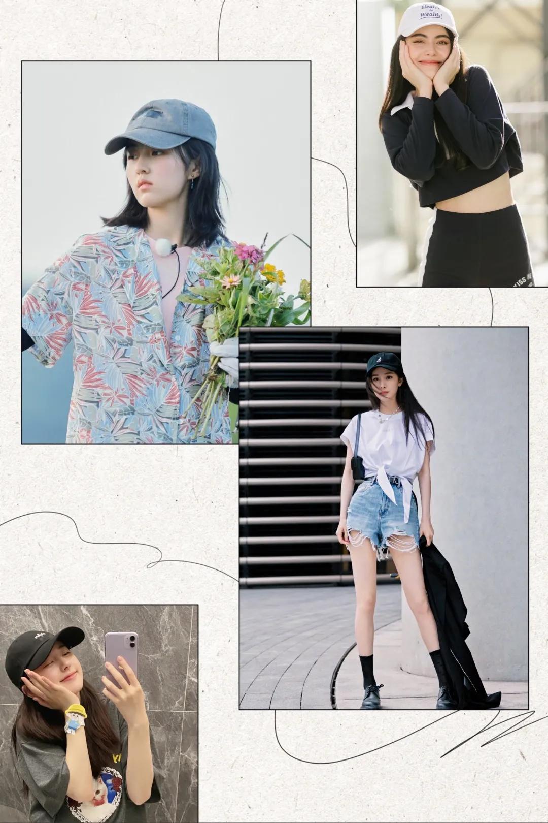 油头帽夏季,适合遮短发油头的帽子