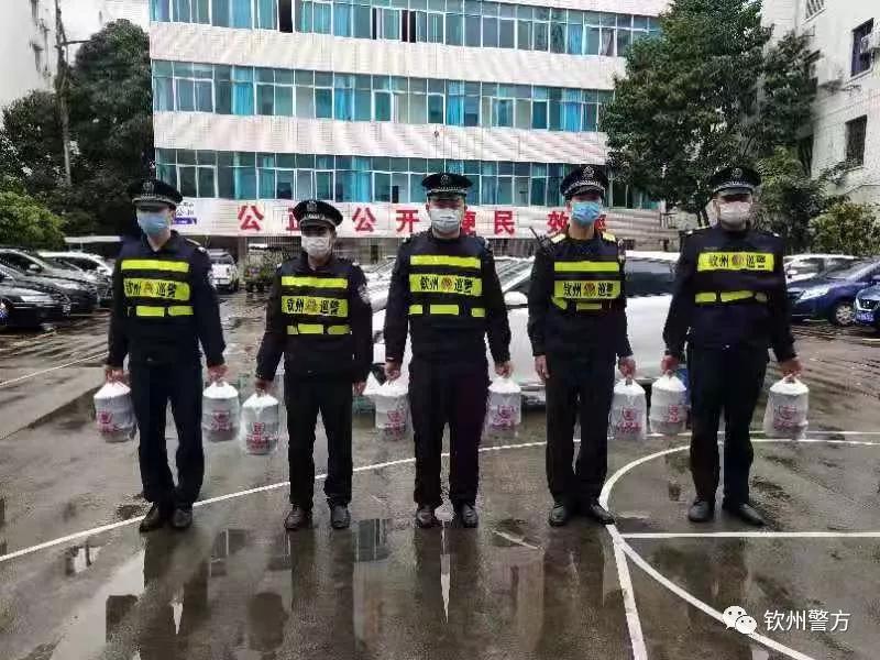 钦州抗击疫情我们一起努力,钦州防疫不惧风雨