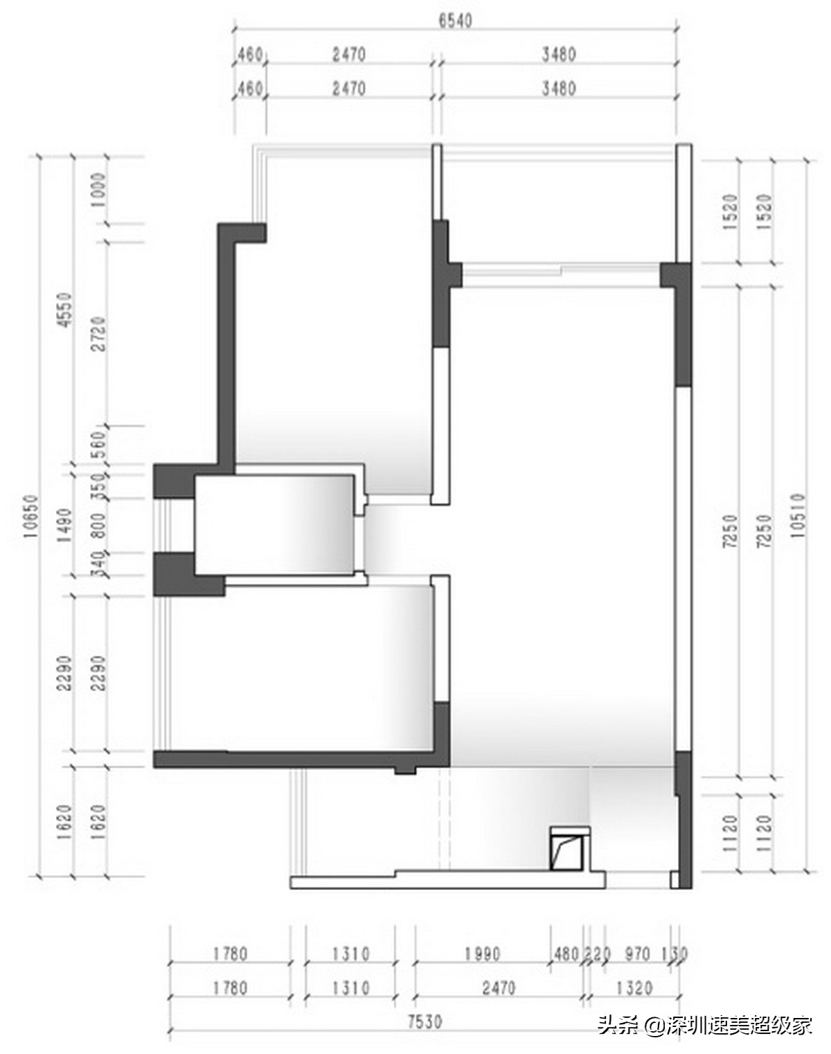 深圳大平层装修现代轻奢高级感,港式装修风格深圳