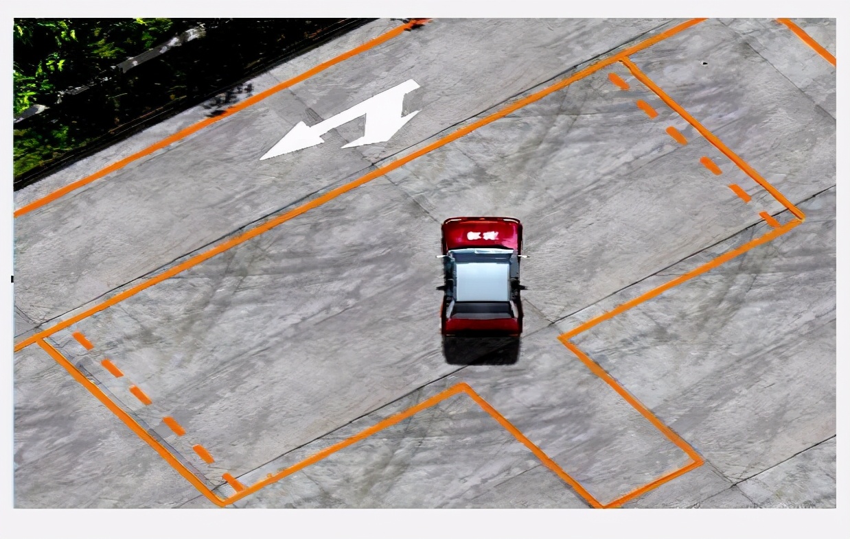 有几个方法看倒车入库有没有进去,这才是真正的正确倒车入库