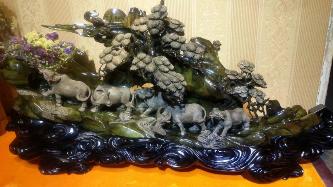 乌木金丝楠精品欣赏图,最贵的金丝楠乌木藏品