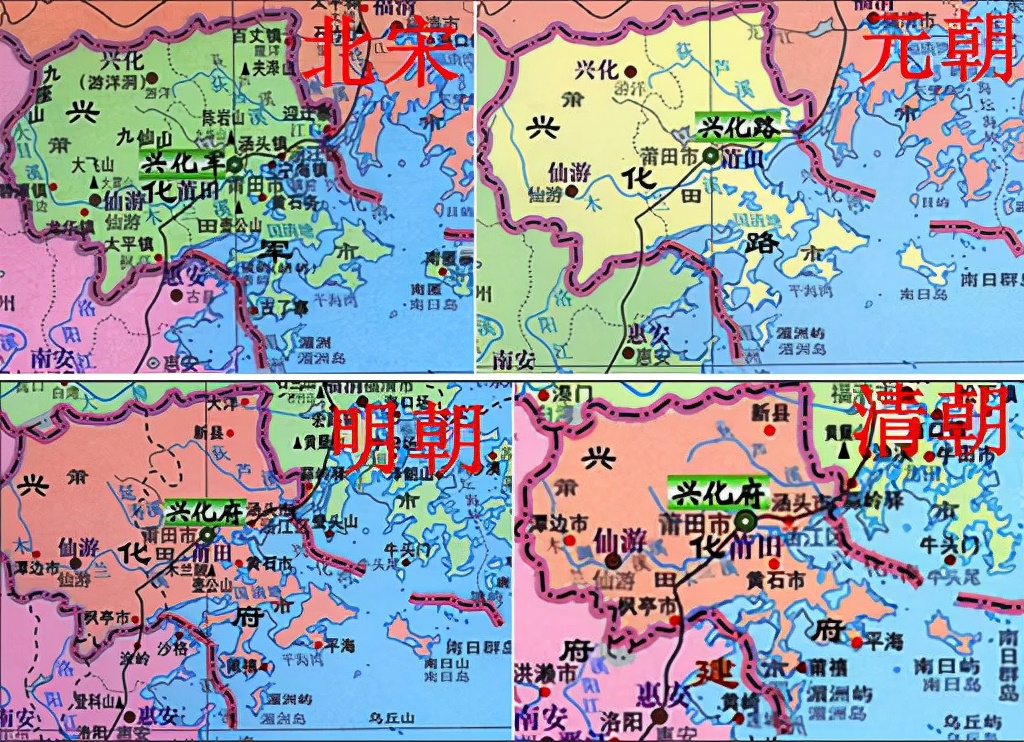 福建省莆田市面积多少平方公里,莆田历史上属于哪个市