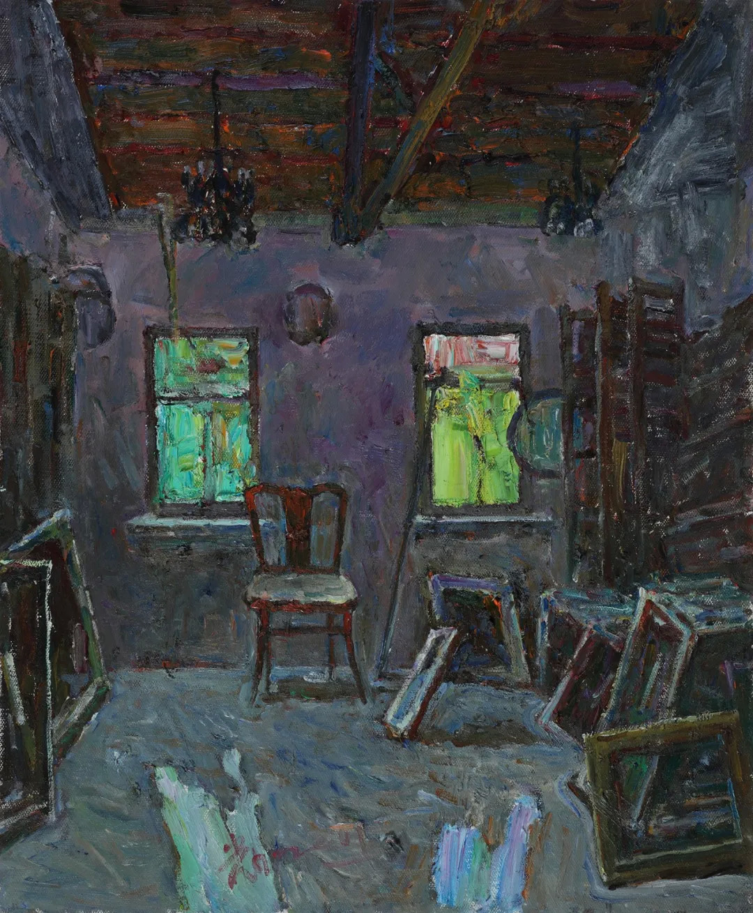 央美油画写生展,中国油画院油画写生