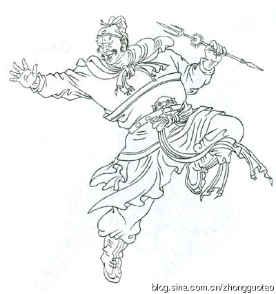 牛牧野水浒扑克,牛牧野水浒人物