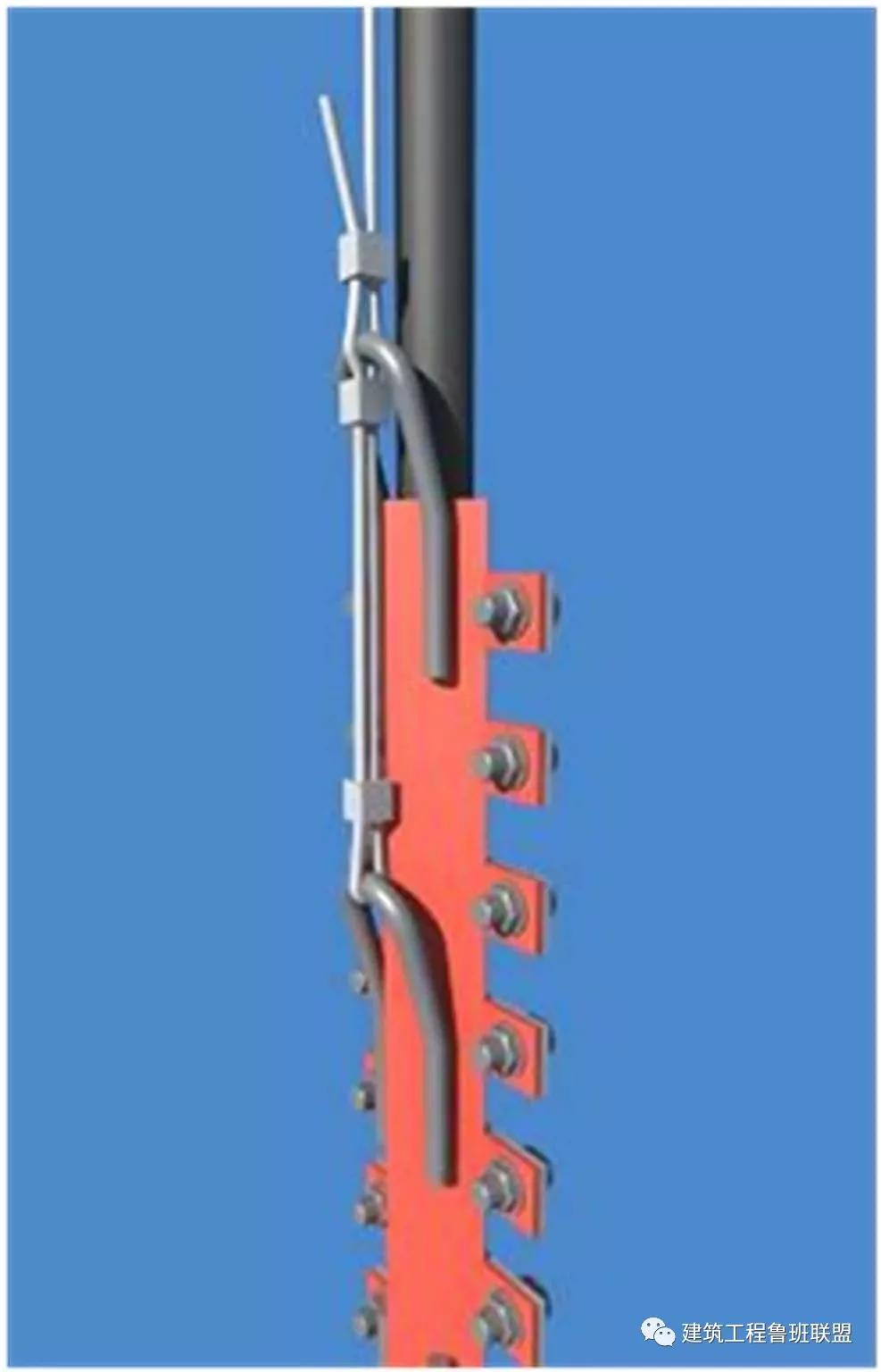 高层电气竖井电缆敷设方法动画,超高层竖井电缆敷设方案