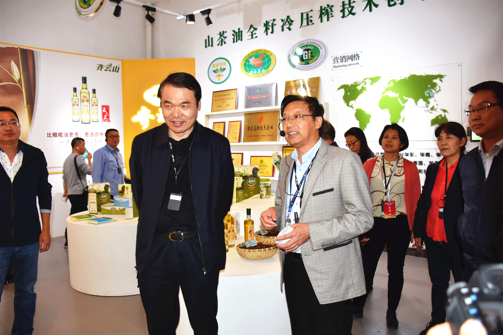 茶油加工车间,山茶油展厅案例