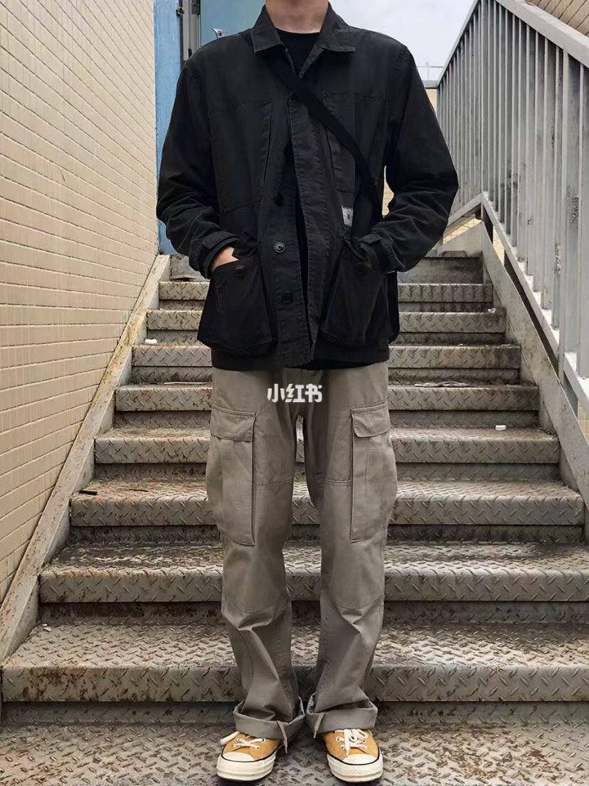 今日工装下半身穿搭,今日份工装