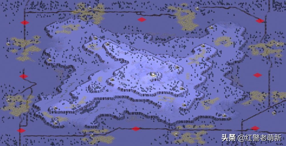 红警最强智能ai挑战蓝天上的流云,蓝天上的流云红警2盟军任务