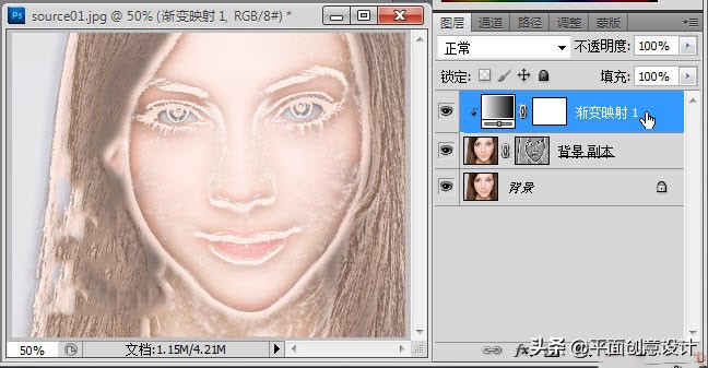 ps人像祛斑磨皮步骤,ps人像磨皮教程与五官调整