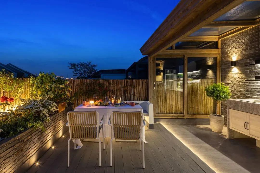 满足你对露台院子养花的梦想,养花种菜小院生活