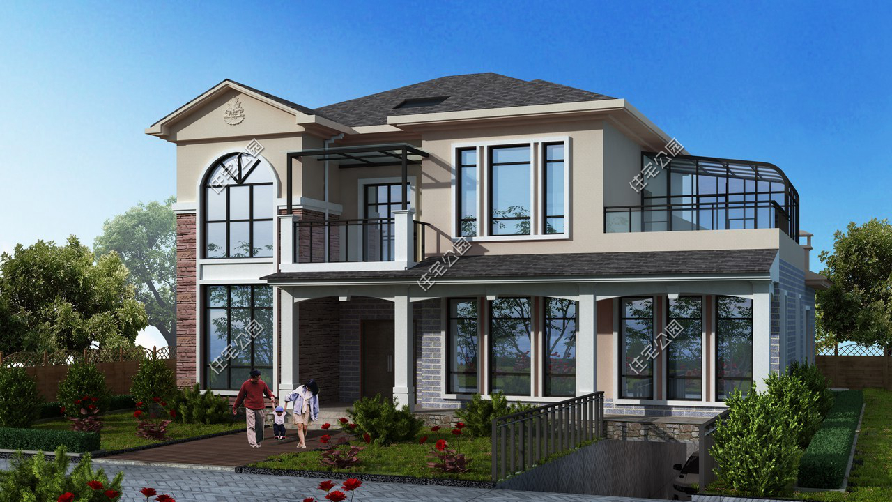 10套农村别墅合集中式小院,二层带露台18万左右乡村别墅