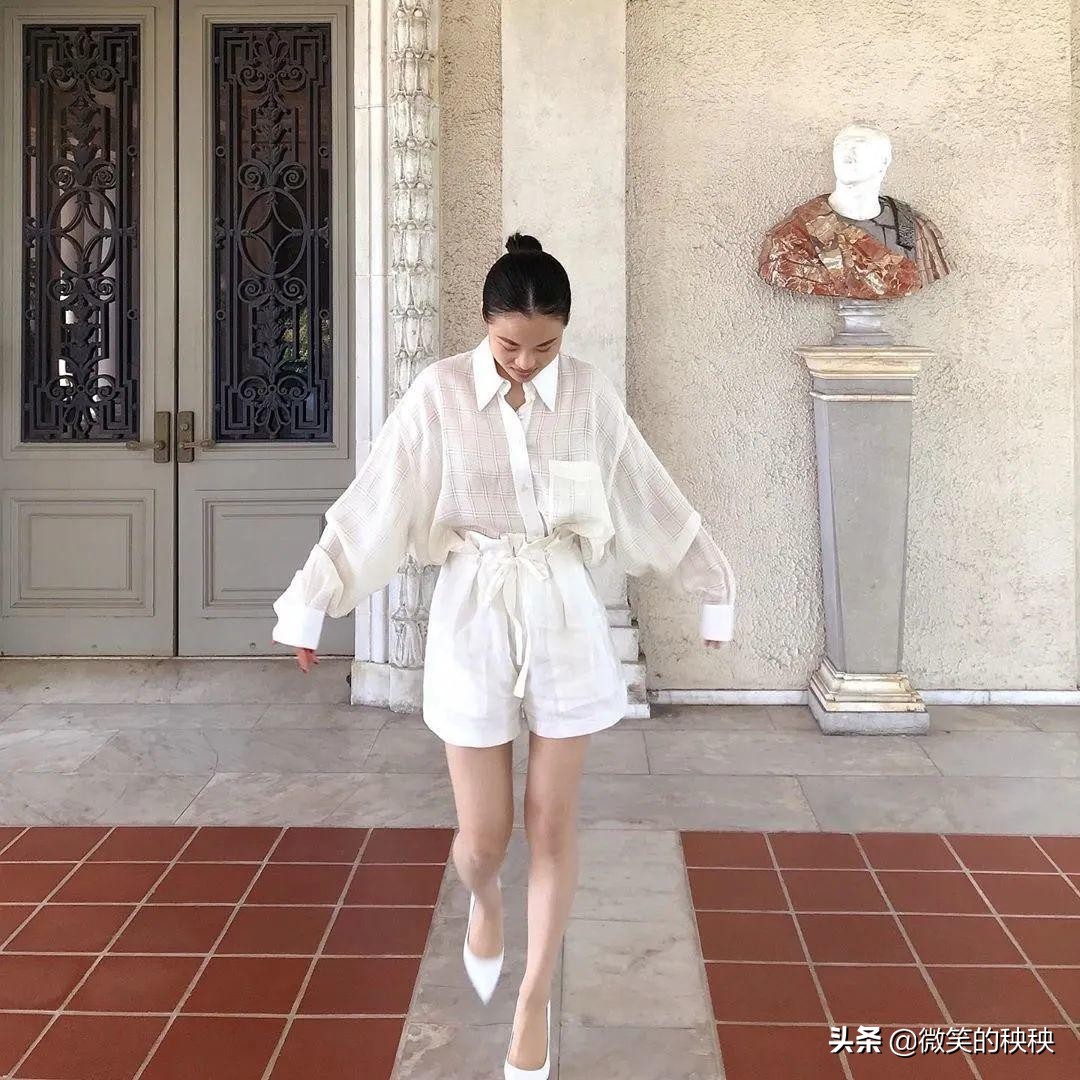 夏天穿一件长袖衬衫,夏天适合的长袖衬衫