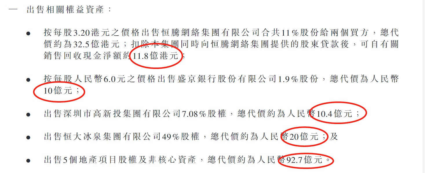 恒大负债的新闻报道,恒大中报
