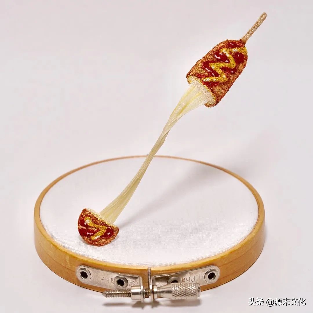 光看图你绝对猜不出这是什么!绣色可餐的艺术品
