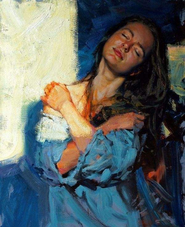 成都梵华艺术手绘工作室手把手教你如何鉴别油画