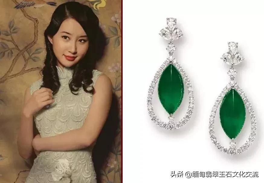 谢娜满身翡翠引争议,戴对显气质戴错变大妈,教给你搭配秘诀