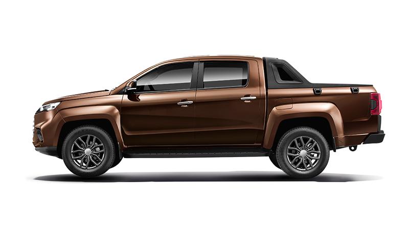 江铃域虎9新款四驱外观,域虎9皮卡2.0自动四驱