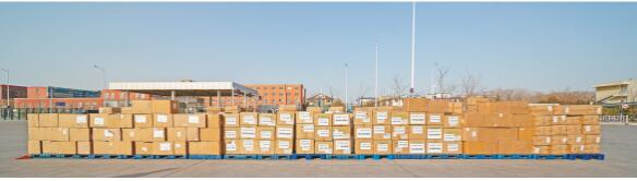 抗疫情物资运达,驰援甘肃疫情防控物资