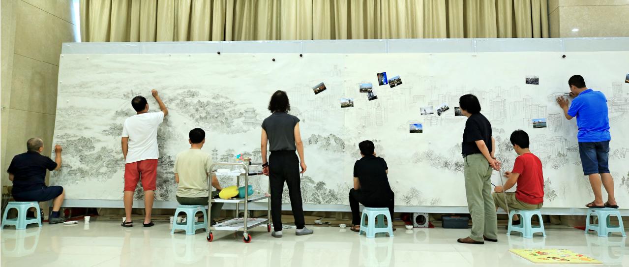 《大运沧州盛景图》主题长卷创作记（附高清大图）